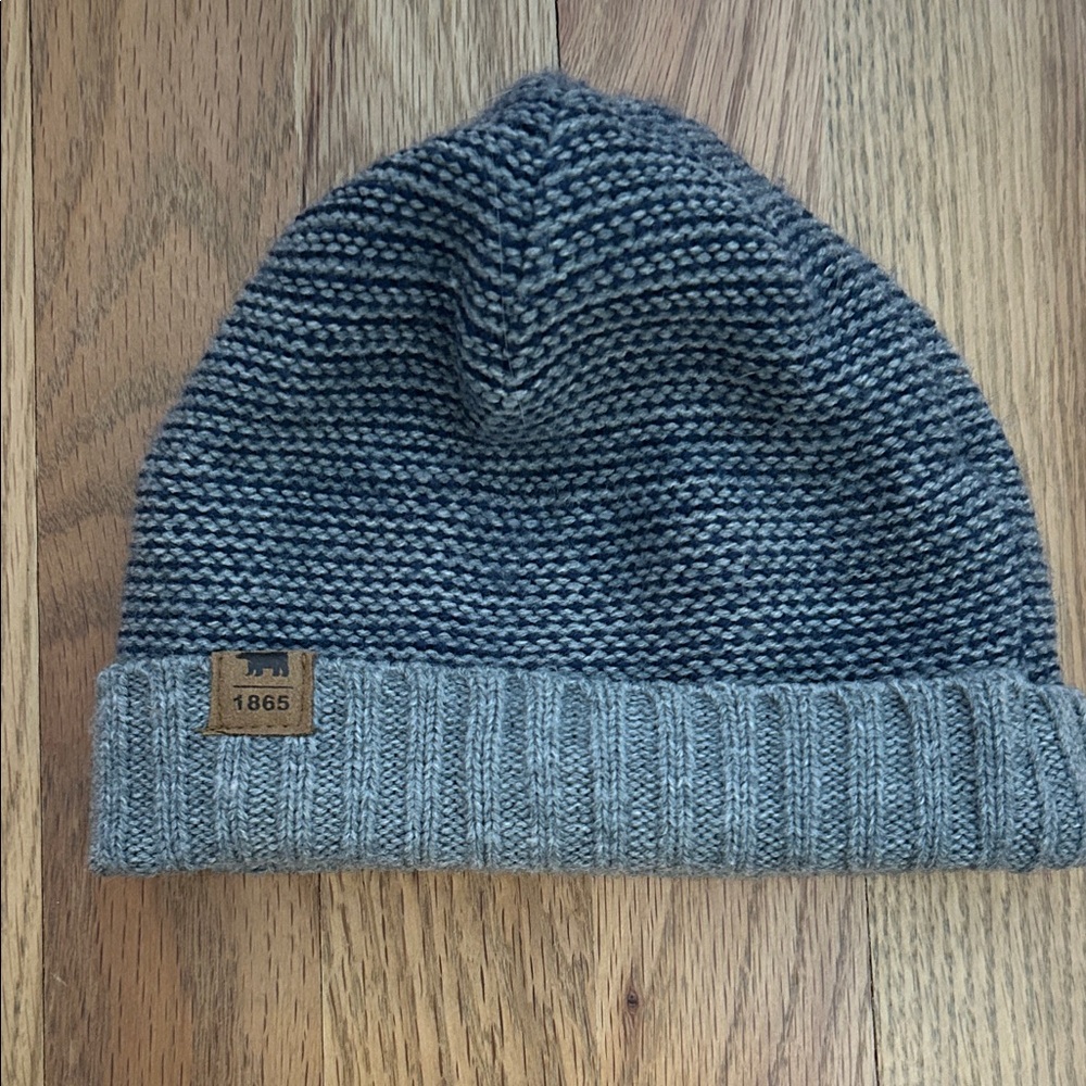 Carter’s Toddler Gray and Blue Knit Beanie 2T-4T